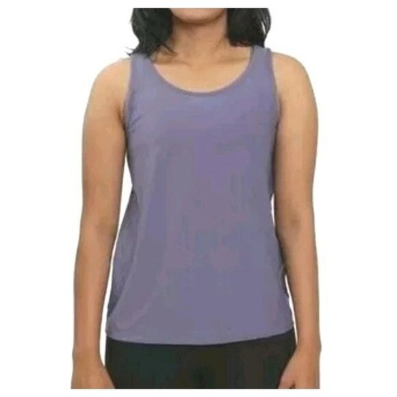 J. Jill Perfect Tank Top Women's Purple Sleeveless Stretch Women's Size 2X - Picture 1 of 6